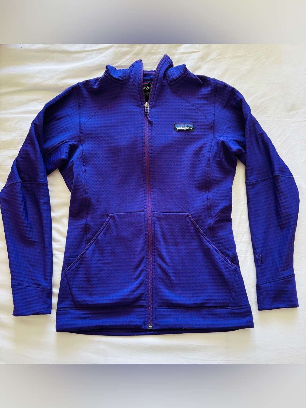 Patagonia Full-Zip Purple Fleece Jacket